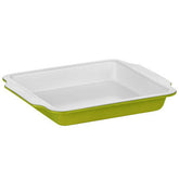 Ecocook Lime Green Square Baking Dish