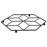 Vertex Contour Matte Black Trivet