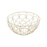 Vertex Deco Matte Gold Fruit Basket