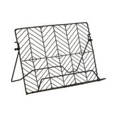 Vertex Black Powder Coated Cook Book Stand