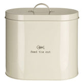 Adore Pets 6.5Ltr Cream Cat Food Storage Bin with Scoop