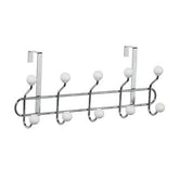 Jaxen Over Door Hanger with 10 Ceramic Ball Hooks