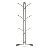Helix Chrome 6 Cup Mug Tree