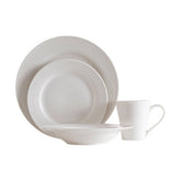 Avie 16 Pc Ribbed Dinner Set