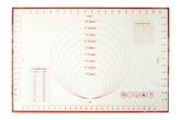 From Scratch Red Trim Baking Mat