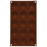 15 Flower Shape Silicone Chocolate Mould