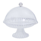Faye Clear Acrylic Cake Stand With Dome