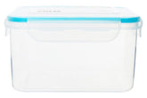 Herrela 4Pc Square Food Containers With Airtight Lids