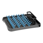Laurie Grey And Blue Dish Drainer