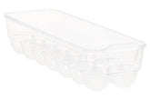 Romm Clear Plastic 14 Egg Storage Tray With Lid