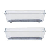 Romm Small Set Of Two Kitchen Organisers With Rubber Insert
