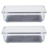 Romm Medium Set Of Two Kitchen Organisers With Rubber Insert