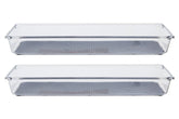 Romm Large Set Of Two Kitchen Organisers With Rubber Insert