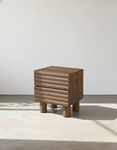 Clancy 2 Drawer Bedside Table, Wood