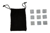 Wilson Set Of 9 Granite Ice Rocks