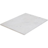Kindia Rectangular White Marble Chopping And Serving Board