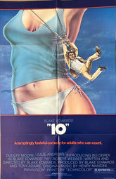 10 (1979) Original US One Sheet Movie Poster 27x41