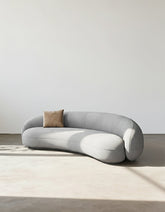 Galen Three Seater Curved Sofa