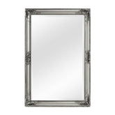 Brussels Rustic Vintage Silver Finish Wall Mirror