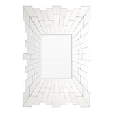 Glitzy Rectangular Wall Mirror
