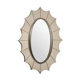 Lexina Gold Finish Frame Wall Mirror