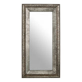 Elementary Antique Grey Wall Mirror