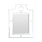 Nicolette Cut Out Design Silver Wall Mirror
