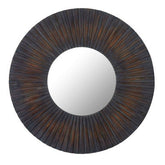 Barn Antique Wood Effect Wall Mirror