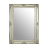 Brussels Baroque Rectangular Silver Wall Mirror