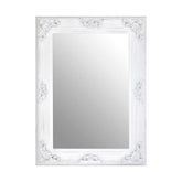 Brussels Baroque Antique White Wall Mirror
