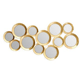 Marcia Gold Finish Wall Mirror