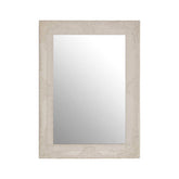 Como White Ornate Wall Mirror