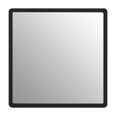 Trosa Large Black Wall Mirror With Gold Edge