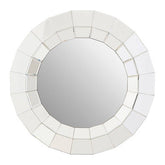Puzzle Round Wall Mirror