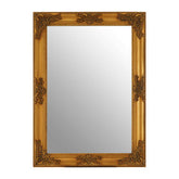 Marseille Ornate Gold Frame Wall Mirror
