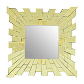 Glitzy Small Square Wall Mirror
