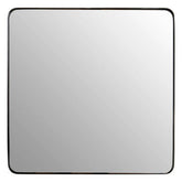 Candi Matt Black Square Wall Mirror