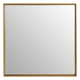 Ando Medium Square Gold Finish Wall Mirror