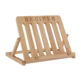 Soka Tropical Hevea Wood Cookbook Stand