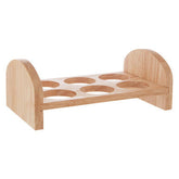 Nash 6 Hole Rubber wood Egg Rack