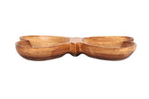 Kora Acacia Butterfly Shaped Serving Dish