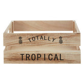Naresso Natural Wood Tropical Fruit Crate