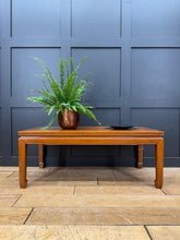 Vintage Mahogany Coffee Table / Oriental Style / Mid Century Modern Low Table B