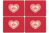 Home Sweet Home Set Of Four Cork Placemats