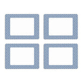 Casablanca Set Of Four Blue Placemats