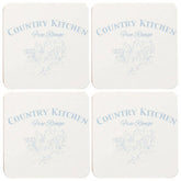 Country Kitchen Set Of Four Cork Placemats