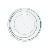 Clear Plastic Small Summer Plate