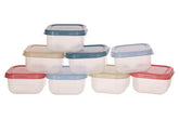 Set Of 8 Multicolour Mini Storage Containers