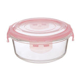 Freska 620Ml Round Glass Container