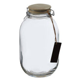 Grocer Large Glass Storage Jar 4200ml